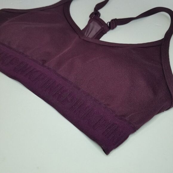 PINK Victoria's Secret Ultimate Lightly Lined Low Impact Racerback Sports Bra XS - Picture 9 of 12